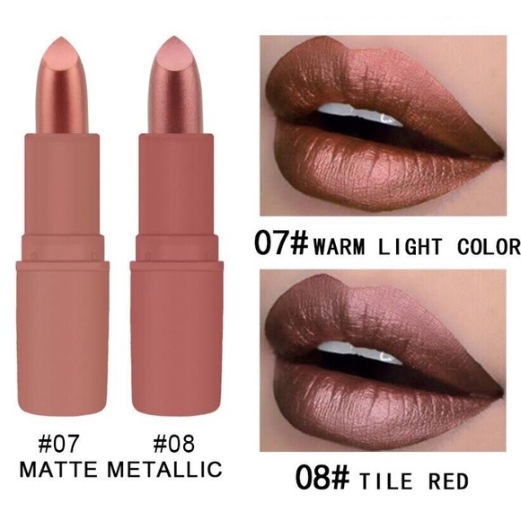 🛍2/$15or5/$25 
NEW Matte & Metallic Lipstick - Picture 5 of 9